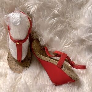 CHAPS wedge sandals